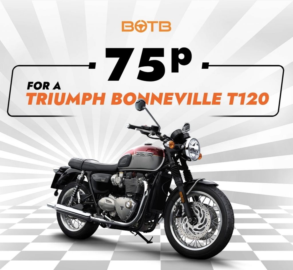Win a Triumph T120 with BOTB