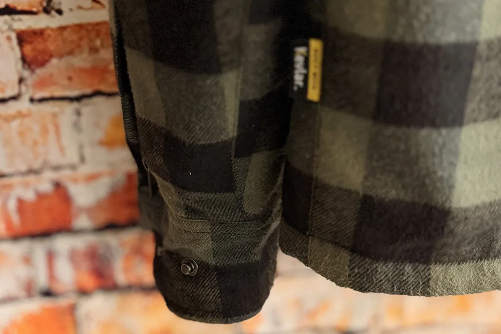 Rst Lumberjack Aramid Lined Ce Shirt - Green Check