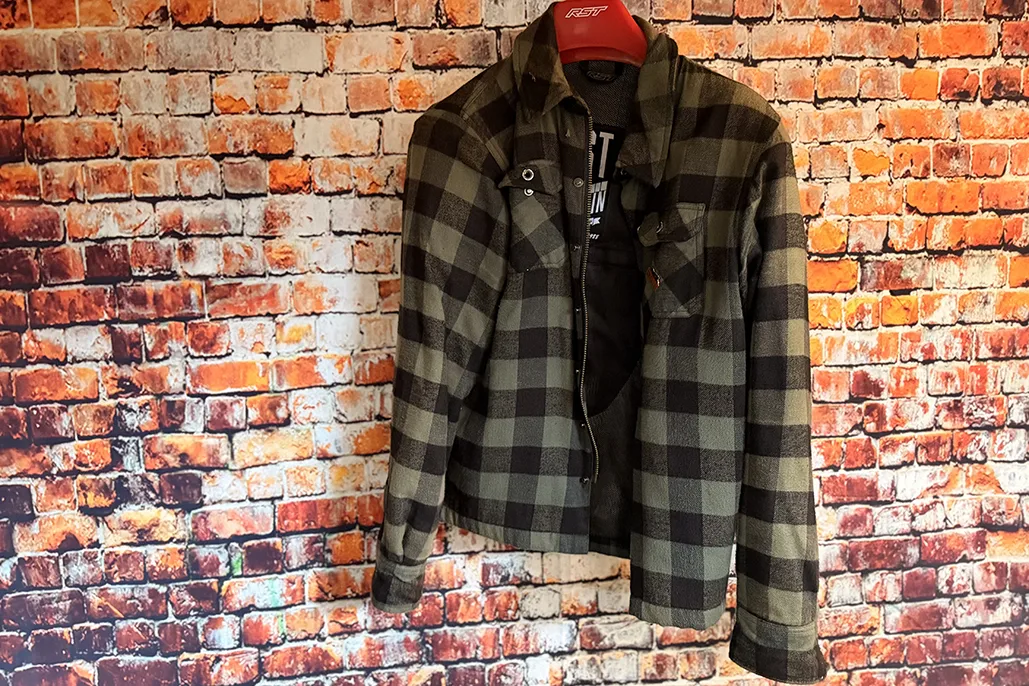 Rst Lumberjack Aramid Lined Ce Shirt - Green Check