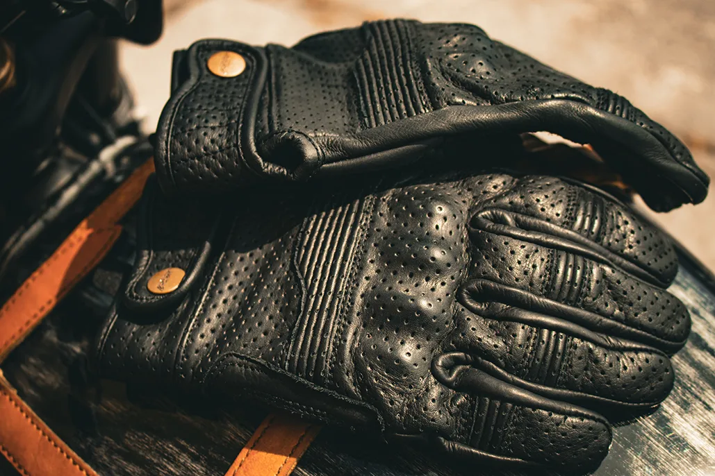 Rst Ladies Roadster 3 Ce Leather Gloves - Stylish Protection In Black