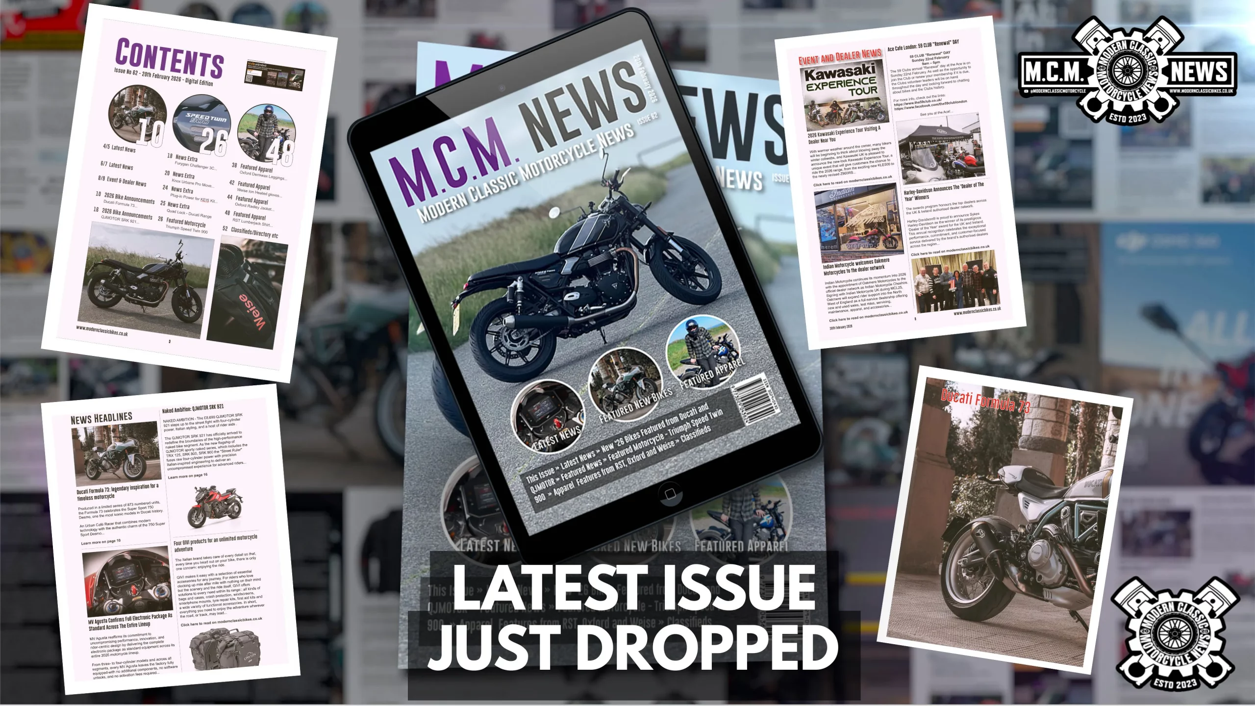 Modern Classic Motorcycle News - Magazine