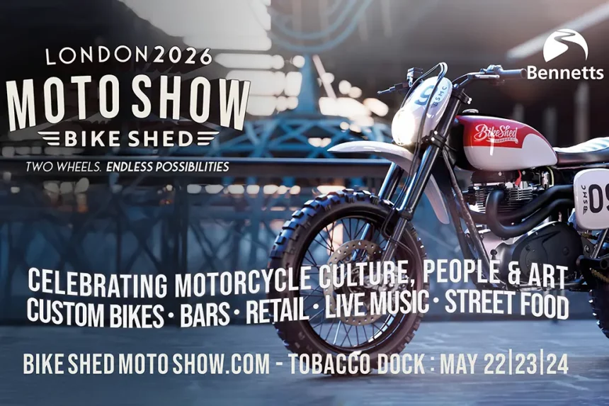 Bennetts To Headline The 2026 Bike Shed Moto Show