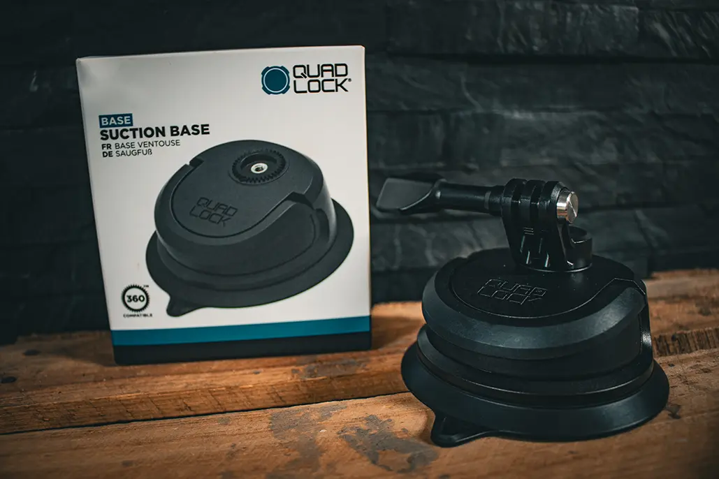 Quad Lock - Action Camera Adaptors And Suction base Review
