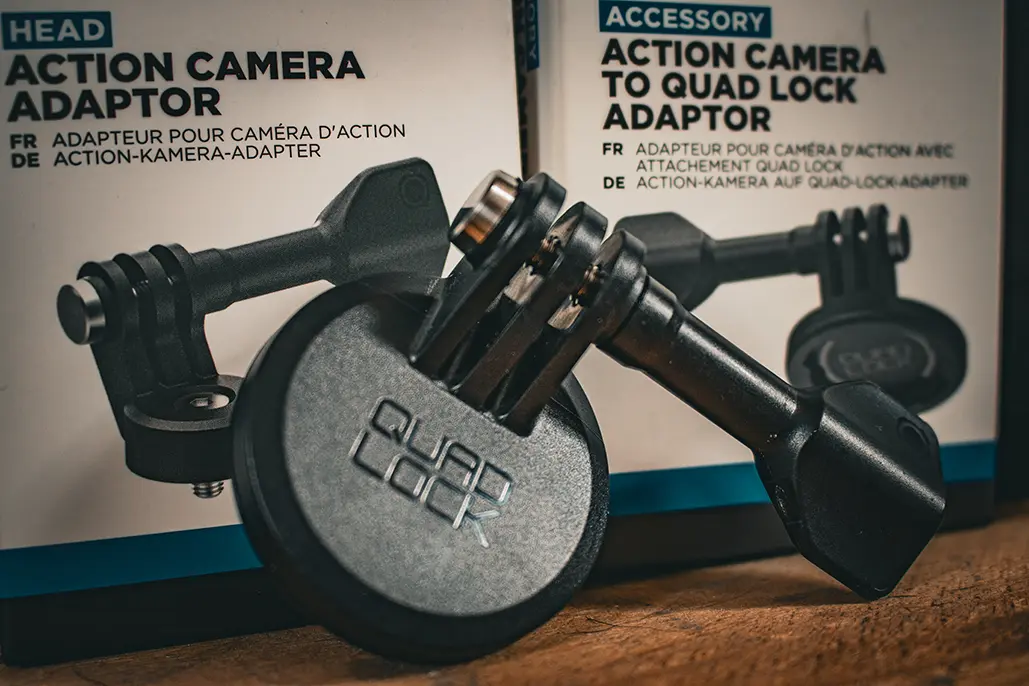 Quad Lock - Action Camera Adaptors And Suction base Review