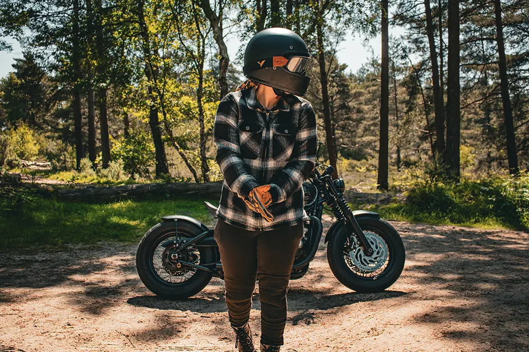 Rst Moto Brushed Textile Ladies Shirt