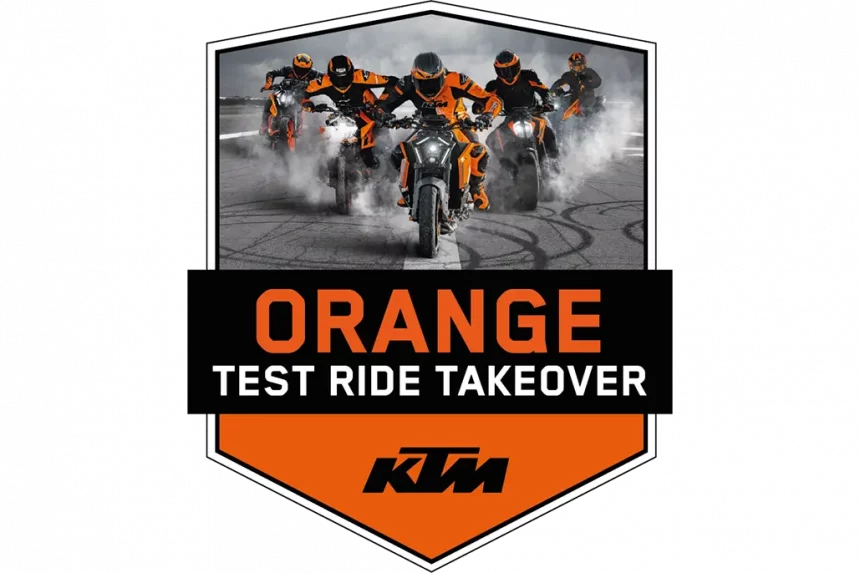 Ktm Unleashes Summer Long Orange Test Ride Takeover