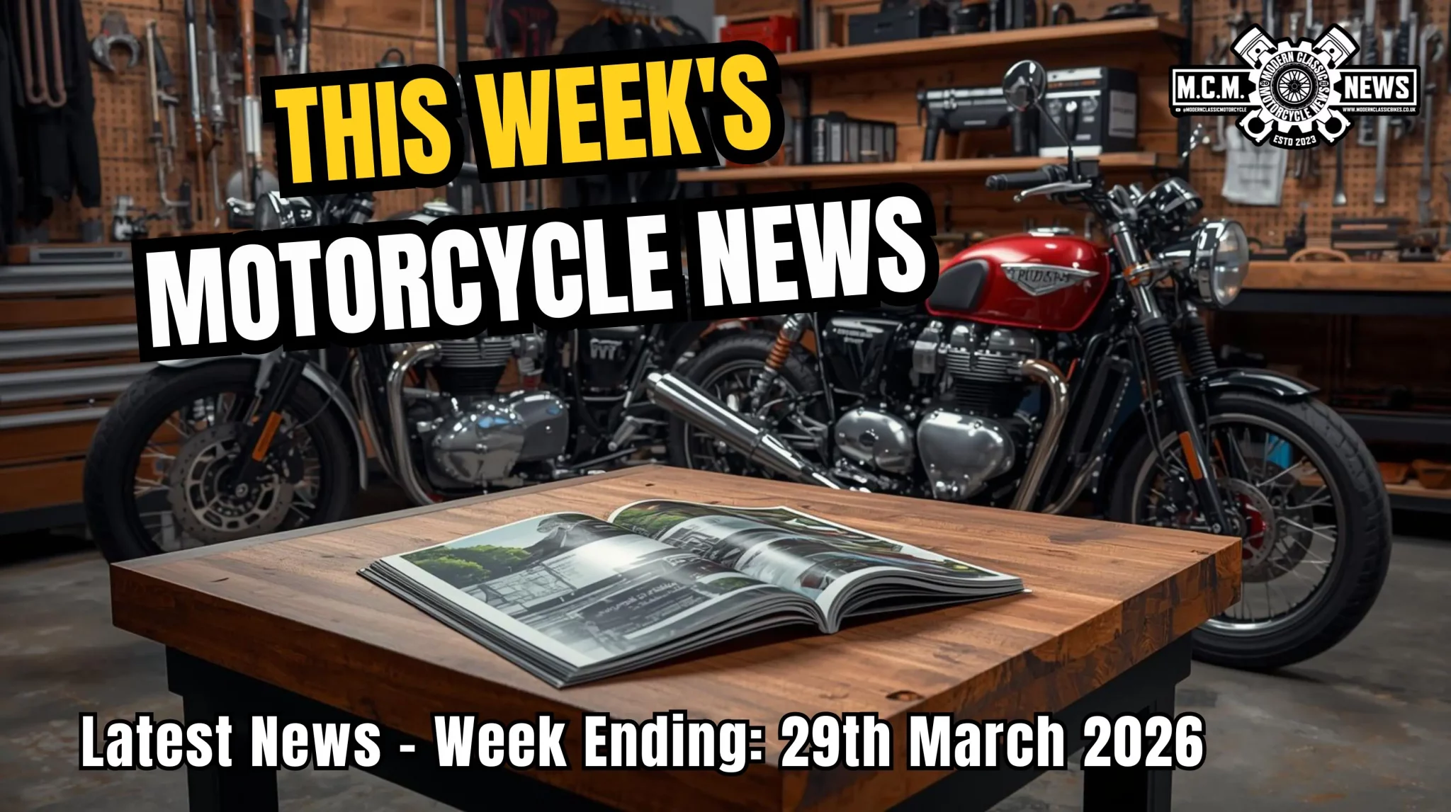 Modern Classic Motorcycle News Weekly Roundup | Week Ending 5Th April 2026