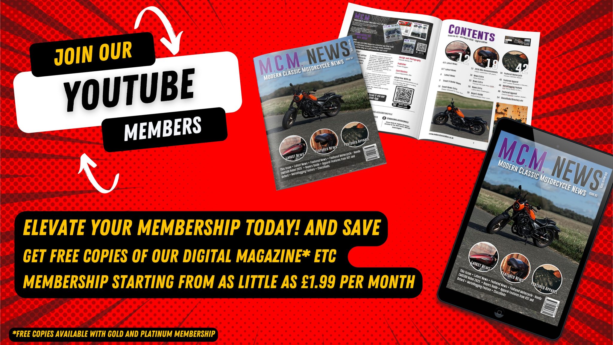 Join Our Youtube Membership! And Save
