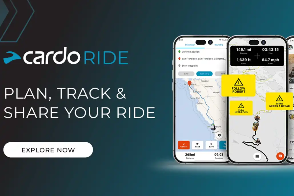 Cardo Taking Connectivity To The Next Level With The Cardo Ride App