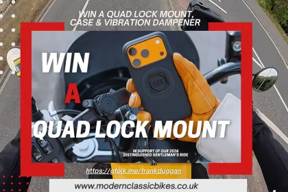Win A Quad Lock Mount, Case &Amp;Amp; Vibration Dampener