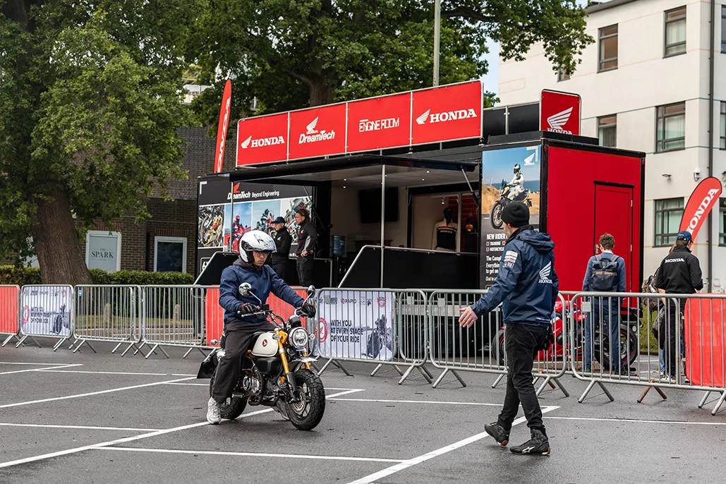 Honda Uk Inspires A New Generation Of Young Riders At Reading University