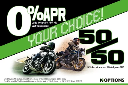 Kawasaki Uk Unveils Exciting New Offers Across Its Range