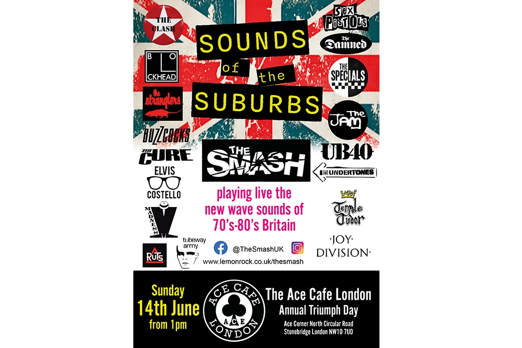 Ace Cafe London: Triumph Day & Band 'The Smash'