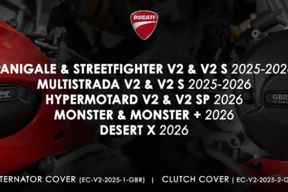 All-New Gbracing Engine Protection For Latest Ducati V2 Models