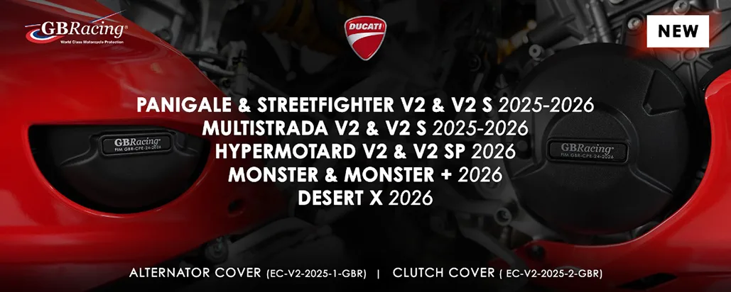 All-New Gbracing Engine Protection For Latest Ducati V2 Models
