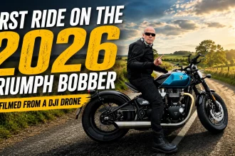 First Look: 2026 Triumph Bobber From Above