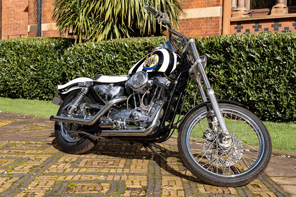 Football Legend Kevin Keegan’s Unique Harley-Davidson To Be Auctioned