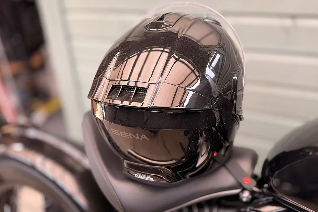 Our Sena Phantom Mesh Intercom Helmet Feature