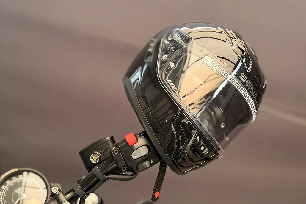 Our Sena Phantom Mesh Intercom Helmet Feature