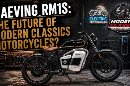 The Maeving Rm1s - The Future Of Modern Classic Motorcycles? - Watch Now
