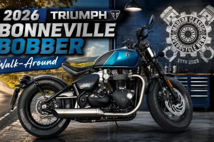 2026 Triumph Bonneville Bobber Walk-Around | Modern Classic Style Meets Raw Performance