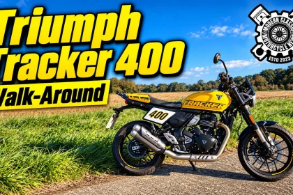 Triumph Tracker 400 Walk-Around | A Closer Look At The Flat Tracker