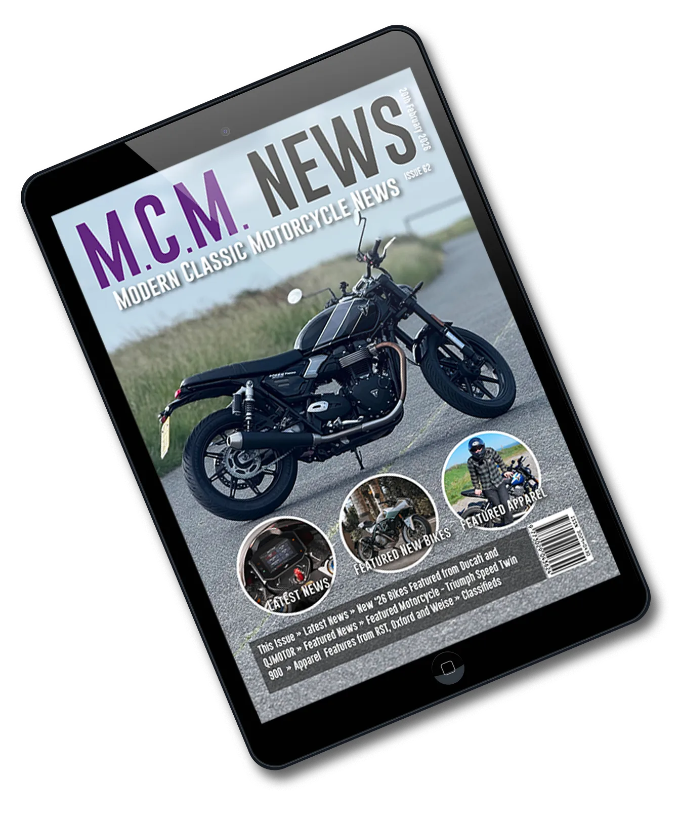 New Issue Of M.c.m. News Digital-Only Version Has Dropped - Issue 62 New Issue Of M.c.m. News Digital-Only Version Has Dropped - Issue 62